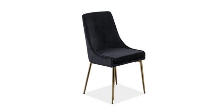 Silla Dunkel Royal Gold Negro 