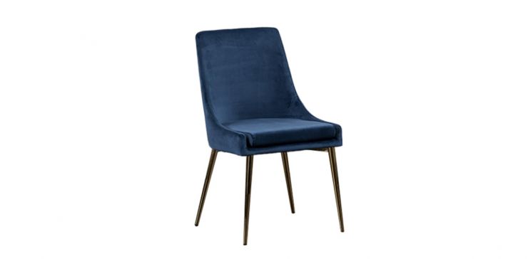 Silla Dunkel Royal Gold Azul