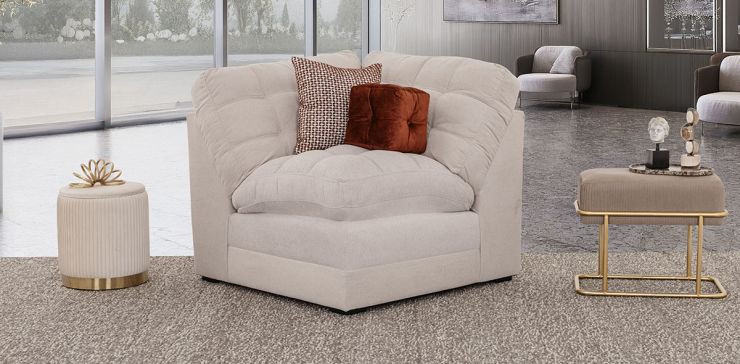 Sillón Esquinero Morrison New Beige