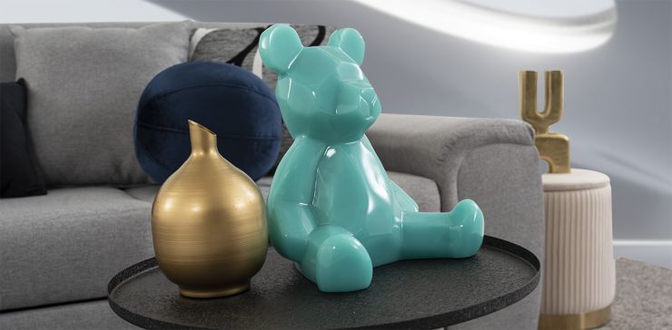 Figura Gummy Verde Aqua