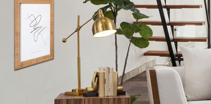 Lámpara De Mesa Grecia Traslucido 22604B