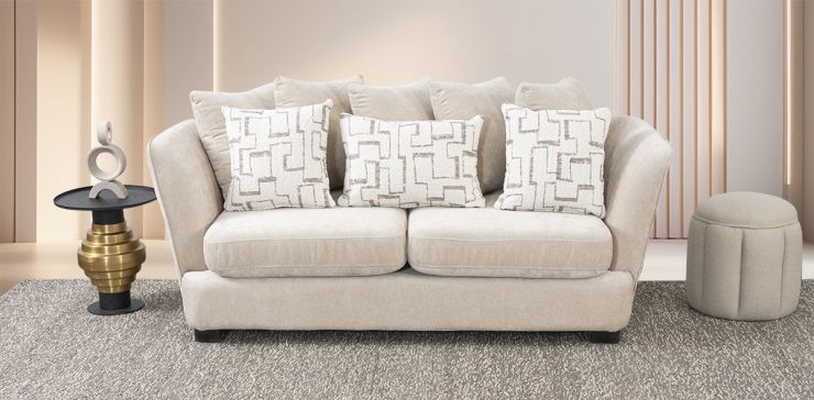 Sofá 2 Plazas Opulent Beige