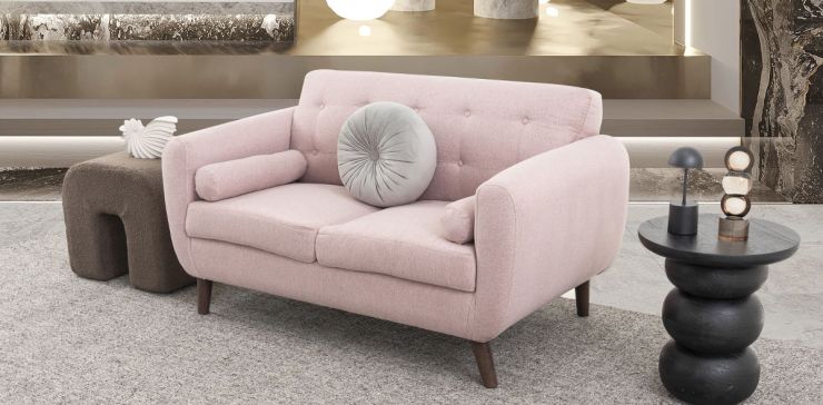 Sofá 2 Plazas Monet Rose