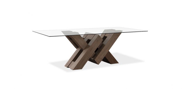 Mesa Comedor Rectangular 220 X 120 Cm Penthouse Café