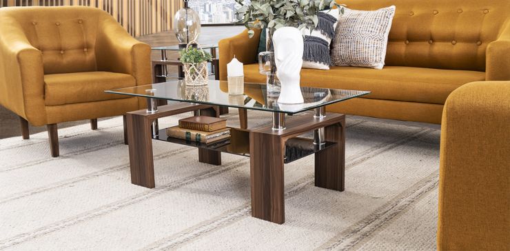 Mesa De Centro Rectangular Galeana II