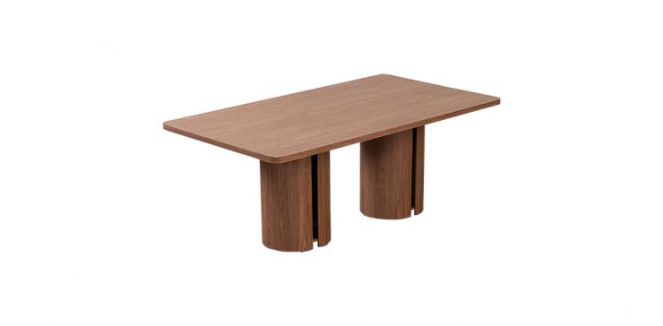 Mesa Comedor Rectangular 200 x 110 Cm Abu Dabi Café