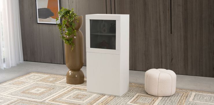 Modulo Lateral Derecho 2 Puertas Toronto Life Blanco