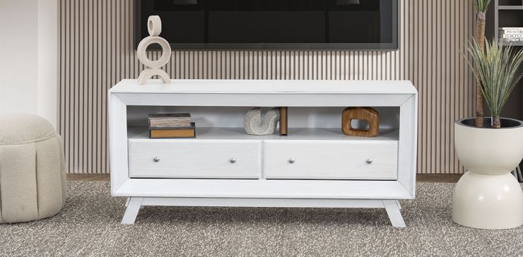 Mueble TV Ferrara Blanco Vintage