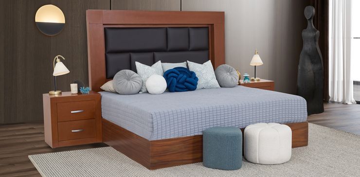 Recámara King Size Bali Avellana 3 Piezas