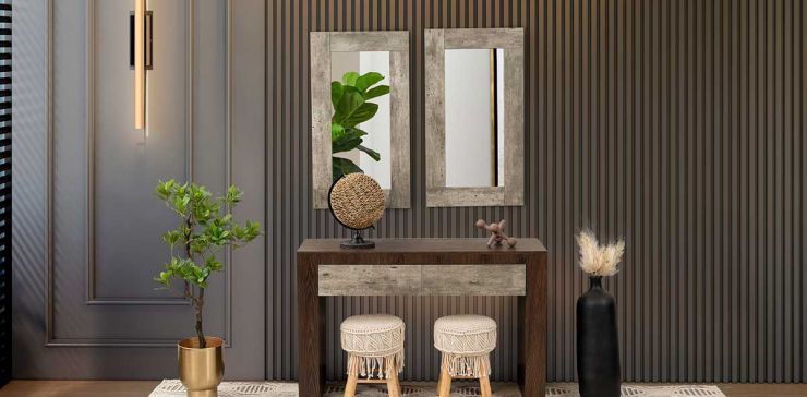 Espejo de Pie  Negro - Comprar en LV Home Design
