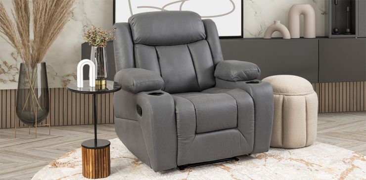 Sillón Reclinable Max Gris