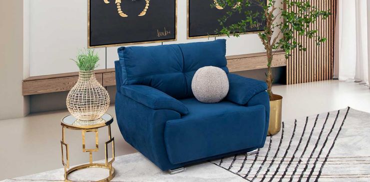 Sillón Cartagena Soft New Azul