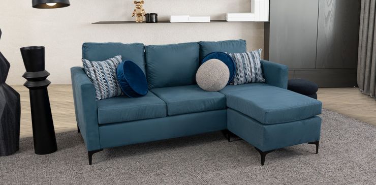 Sala Modular Omega Promo Azul Indigo