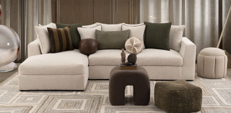 Sala Modular Izquierda Piero CL Beige