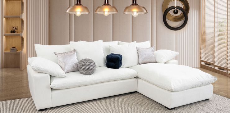 Sala Modular Derecha Cloud Blanco