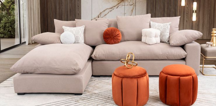 Sala Modular Izquierda Cloud Beige