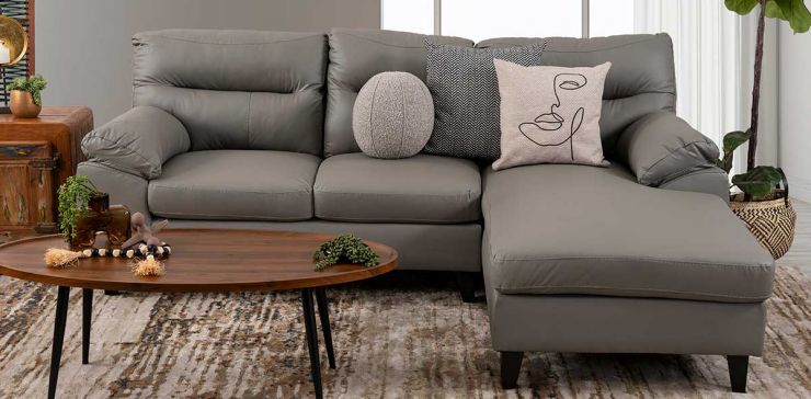 Sala Modular Derecha Preston PL Gris P.U.