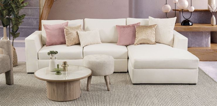 Sala Modular Derecha Casa Anahí Salinger Beige