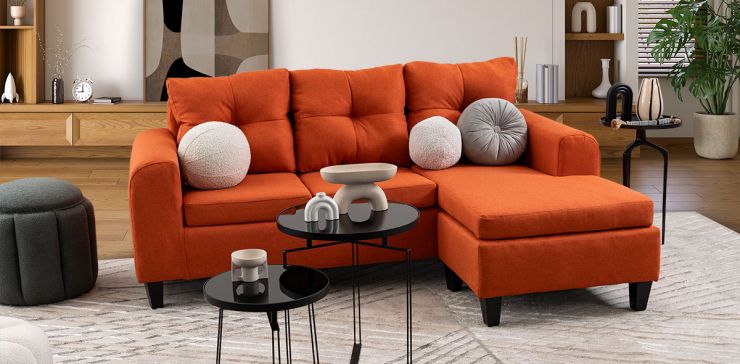 Sala Modular Capital Naranja