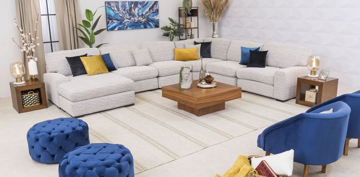 Sala Creta Plus Moka 6 Piezas