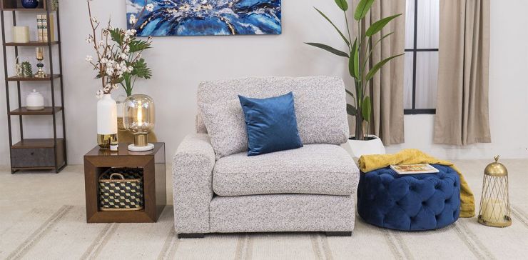 Sillón Con Brazo Creta Plus Moka