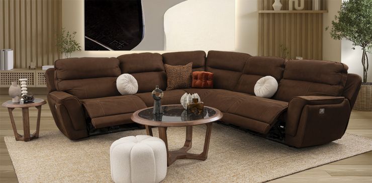 Sala Modular Darno Curvo Café (Boal)