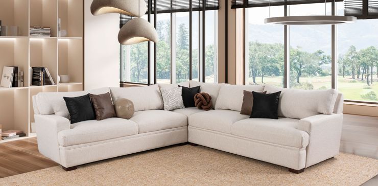 Sala Modular Esquinera Malaga Beige   