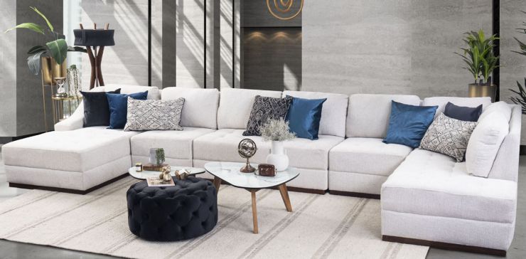 Sala Tifany Blanco 5 Piezas