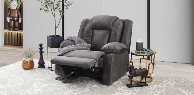 Sillón Reclinables Nairobi Gris 