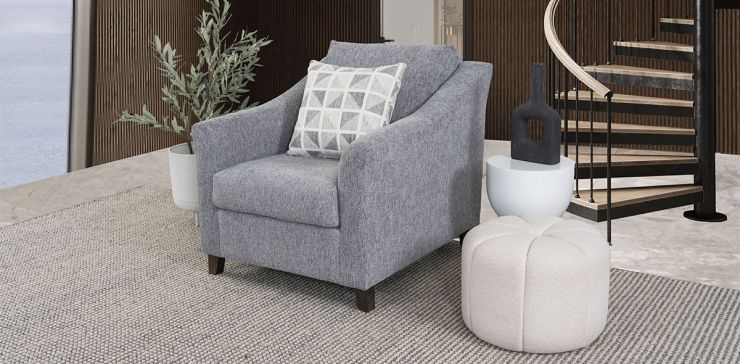 Sillón Geovanna Gris