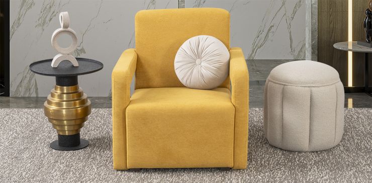 Sillón Ocasional Klepp Amarillo
