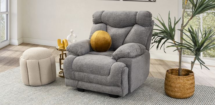 Sillón Kralice Gris New Leonore