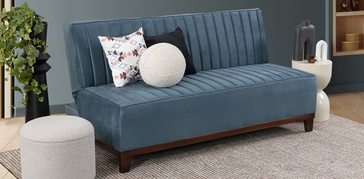 Sofá Cama Stella Azul