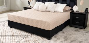 Base De Cama King Size Megan Negra