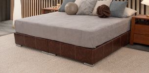 Base De Cama King Size Vielka Café