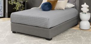Base De Cama  Matrimonial Gianna Silver Louis