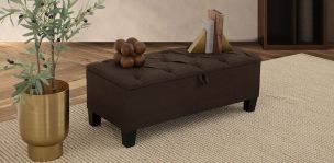 Baúl Pie de Cama Cleo New Chocolate