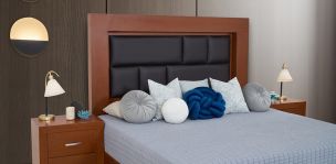 Cabecera King Size Bali Avellana 