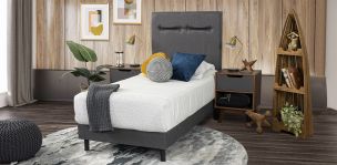 Cama Individual Dreams Life Gris 
