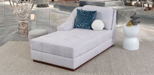Sillón Largo Brazo Izquierdo Tifany Plus Blanco
