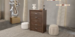 Cómoda Balandra CL Café Nogal