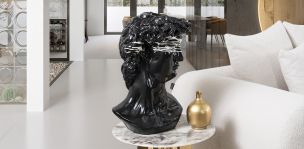 Escultura David Negro