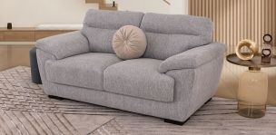 Sofá 2 Plazas Baldi Promo Gris (Boal)