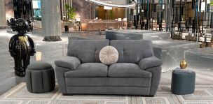 Sofá 2 Plazas Jerry Promo Gris (Boal)
