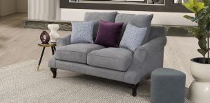 Sofá 2 Plazas James Dark Grey