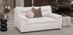 Sofá 2 Plazas Milos Blanco