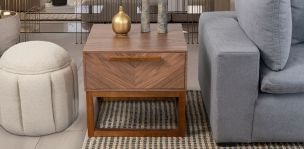 Mesa Lateral Veliero CL Café Nogal