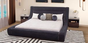 Cama King Size Gipsy Negro