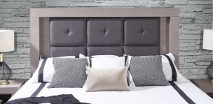 Cabecera King Size Jaen Gris