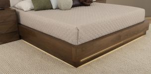 Base De Cama King Size Alba Café